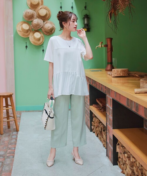 【フラット&ヒール2TYPE】ケージデザインシアーパンプス（パンプス）｜Tiaclasse（ティアクラッセ）