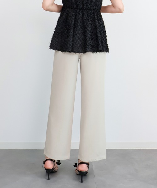 SONO  ハイウエストパンツ natural couture パンツ osono綿麻ハイウエストパンツ