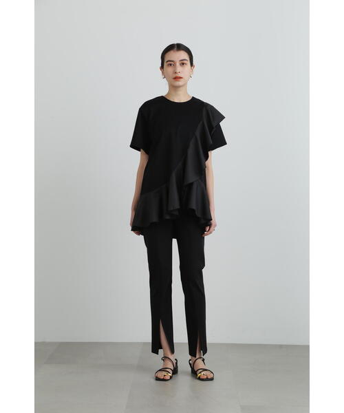 JILL STUART（ジルスチュアート）の「フリルデザインプルオーバー（Tシャツ/カットソー・レディース・ブラック/ホワイト/ネイビー・FREE）」の21枚目の写真