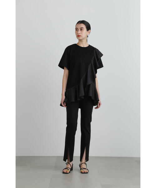 JILL STUART（ジルスチュアート）の「フリルデザインプルオーバー（Tシャツ/カットソー・レディース・ブラック/ホワイト/ネイビー・FREE）」の22枚目の写真