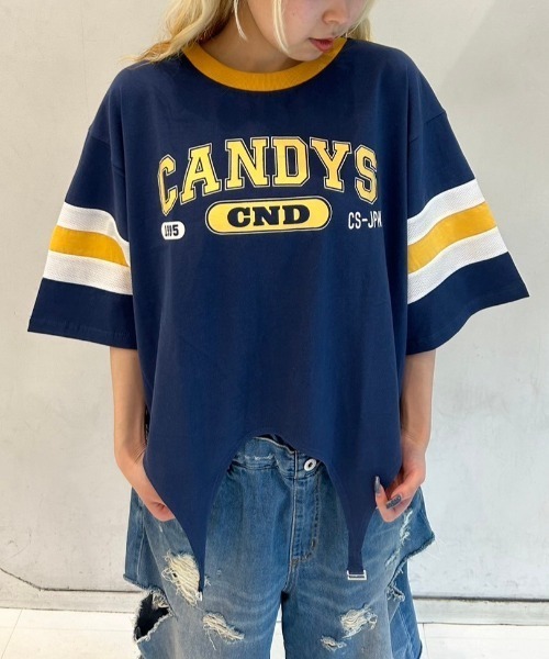キャンディストリッパー CANDY STRIPPER グレー ロゴ Candy Stripper（キャンディストリッパー）の「CND STADIUM