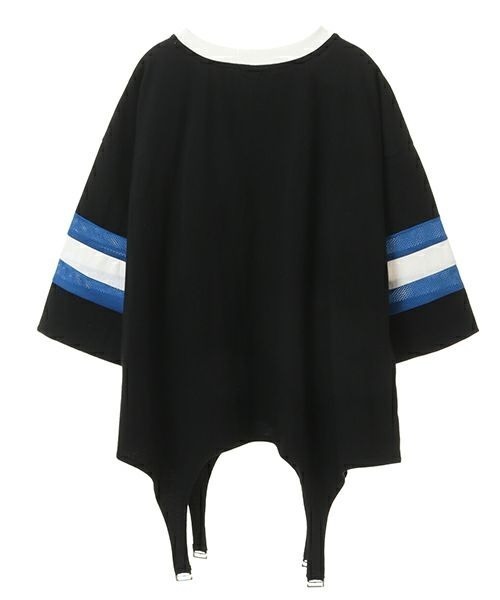 Candy Stripper 半袖トップス　ナンバリングT グレー半袖T Candy Stripper 半袖トップス ナンバリングT グレー半袖T