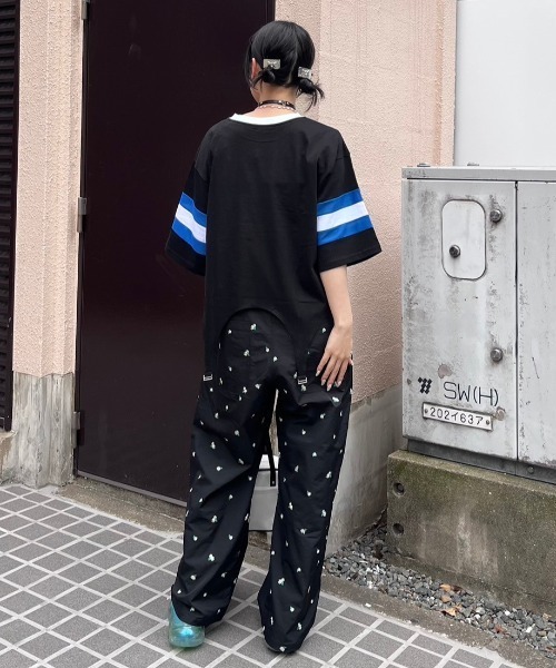 Candy Stripper トラックパンツ ジャージ ネイビー Candy Stripper トラックパンツ ジャージ ネイビー Candy Stripper