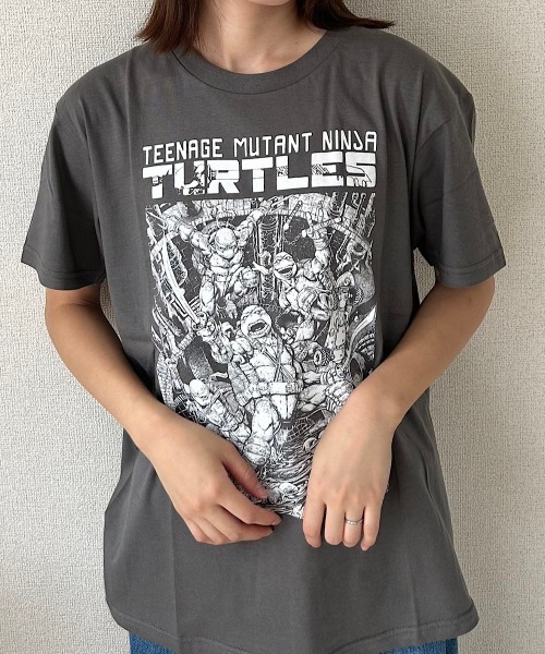 PARKS TOKYO SELECT（パークストウキョウセレクト）の「『Teenage Mutant Ninja Turtles』TMNT comic S/S TEE（Tシャツ/カットソー・メンズ・チャコール/ホワイト/ブラック・LARGE/X-LARGE/MEDIUM）」の8枚目の写真