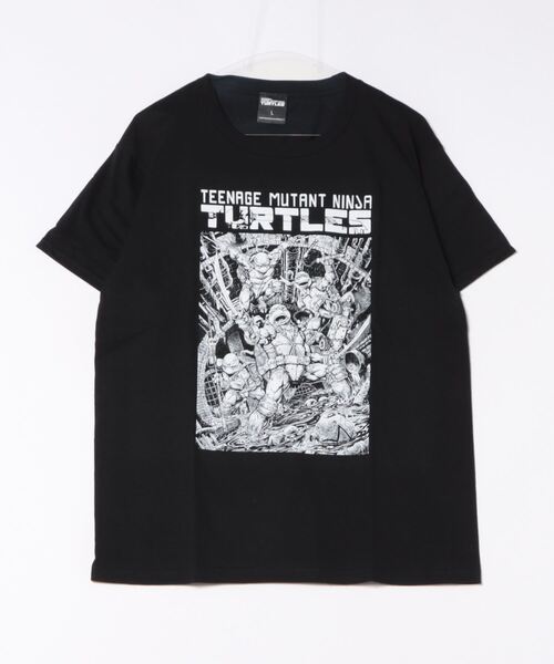 PARKS TOKYO SELECT（パークストウキョウセレクト）の「『Teenage Mutant Ninja Turtles』TMNT comic S/S TEE（Tシャツ/カットソー・メンズ・チャコール/ホワイト/ブラック・LARGE/X-LARGE/MEDIUM）」の10枚目の写真
