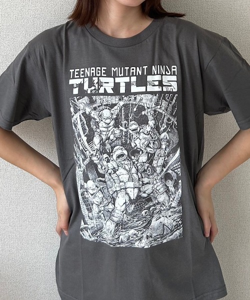 PARKS TOKYO SELECT（パークストウキョウセレクト）の「『Teenage Mutant Ninja Turtles』TMNT comic S/S TEE（Tシャツ/カットソー・メンズ・チャコール/ホワイト/ブラック・LARGE/X-LARGE/MEDIUM）」の13枚目の写真
