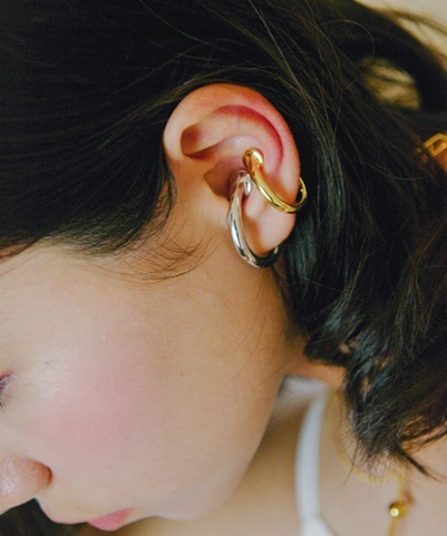 【TUWAKRIM】メタルイヤーカフL（イヤーカフ）｜TUWAKRIM（トゥワクリム）