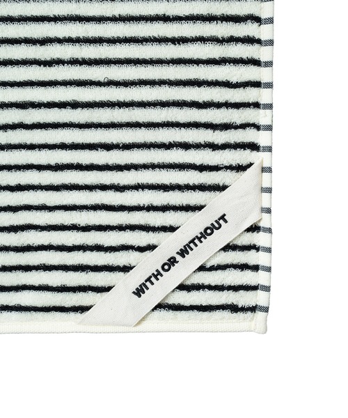 WITH OR WITHOUT（ウィズオアウィズアウト）の「Face Towel/フェイスタオル（タオル・レディース・ブルー系その他/ホワイト系その他/グレー/ブルー/アイボリー/ホワイト/ブラック・ONE SIZE）」の12枚目の写真