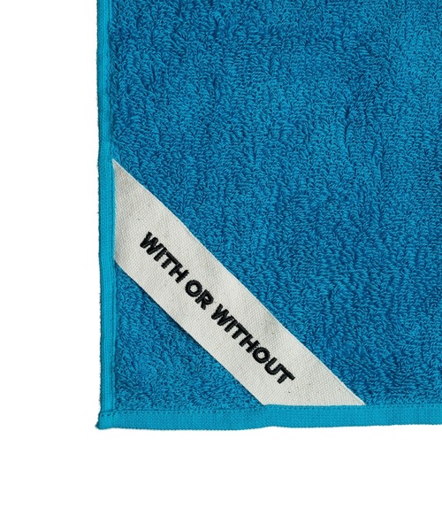 WITH OR WITHOUT（ウィズオアウィズアウト）の「Face Towel/フェイスタオル（タオル・レディース・ブルー系その他/ホワイト系その他/グレー/ブルー/アイボリー/ホワイト/ブラック・ONE SIZE）」の15枚目の写真
