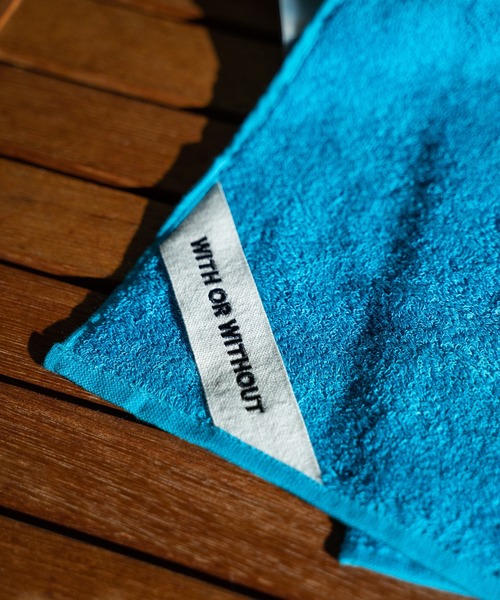 WITH OR WITHOUT（ウィズオアウィズアウト）の「Face Towel/フェイスタオル（タオル・レディース・ブルー系その他/ホワイト系その他/グレー/ブルー/アイボリー/ホワイト/ブラック・ONE SIZE）」の22枚目の写真