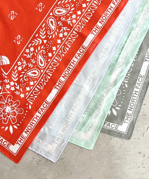 THE NORTH FACE(ザノースフェイス)の「THE NORTH FACE(ザ・ノースフェイス)/コットン プリント バンダナ スカーフ/BANDANA_PAISLEY_80'S/PINE CONE(バンダナ/スカーフ・レディース・アイボリー/ライトカーキ/レッド/グリーン/ホワイト/ネイビー/ブラウン/ピンク/パープル/カーキ/ライトグリーン/ライトブルー/オレンジ/ダークブラウン・FREE)」の15枚目の写真