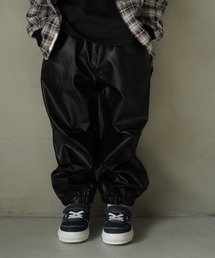 無地と柄のパラシュートパンツ■80~140cm