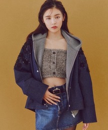 SNIDEL | ファンシーヤーンベア(キャミソール)