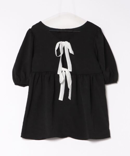 apres jour clair（アプレジュールクレア）の「【apres jour clair】アソートリボンチュニックブラウス【ZOZOTOWN限定アイテム】（シャツ/ブラウス・レディース・アイボリー/ブラック/オフホワイト・X-LARGE/フリー）」の15枚目の写真