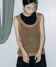 LIENCOEUR | メッシュレイヤードタンク(タンクトップ)