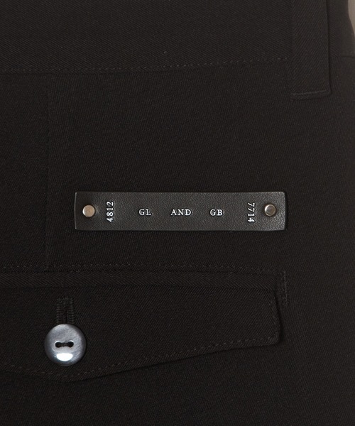 CRIMIE（クライミー）の「WIDE TROUSERS PANTS / ワイド トラウザーズ パンツ（スラックス・メンズ・ブラック・XXL/XL/L/M/S）」の5枚目の写真