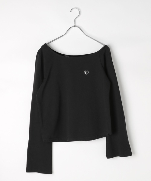 PAGEBOY(ページボーイ)の「ワンショルプレートトップス(Tシャツ/カットソー・レディース・ブラック/オフホワイト/ブラウン・FREE)」の22枚目の写真