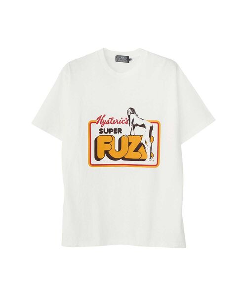 HYSTERIC GLAMOUR（ヒステリックグラマー）の「MORNING BEAT Tシャツ（Tシャツ/カットソー・メンズ・ブルー/ホワイト/イエロー・SMALL/MEDIUM/LARGE/X-LARGE）」の2枚目の写真