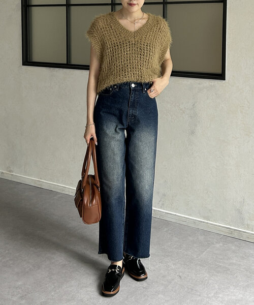 Thevon(ゼボン)の「配色エナメルローファー(ブーツ・レディース・ブラック/カーキ・M/L)」の6枚目の写真