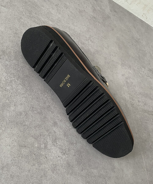 Thevon(ゼボン)の「配色エナメルローファー(ブーツ・レディース・ブラック/カーキ・M/L)」の18枚目の写真