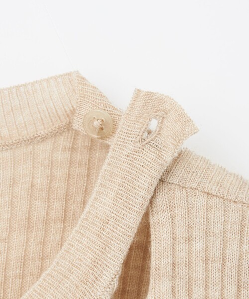 EMMEL REFINES（エメルリファインズ）の「＜EMMEL REFINES＞EM アシメリボン 2WAY ニットプルオーバー（ニット/セーター・レディース・ネイビー/ピンク/ナチュラル・FREE）」の19枚目の写真