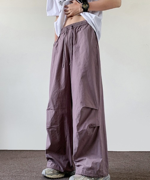 MGV(エムジーヴィー)の「パラシュートパンツ(その他パンツ・メンズ・グレー/ブラック/グリーン/パープル・MEDIUM/LARGE/X-LARGE)」の6枚目の写真