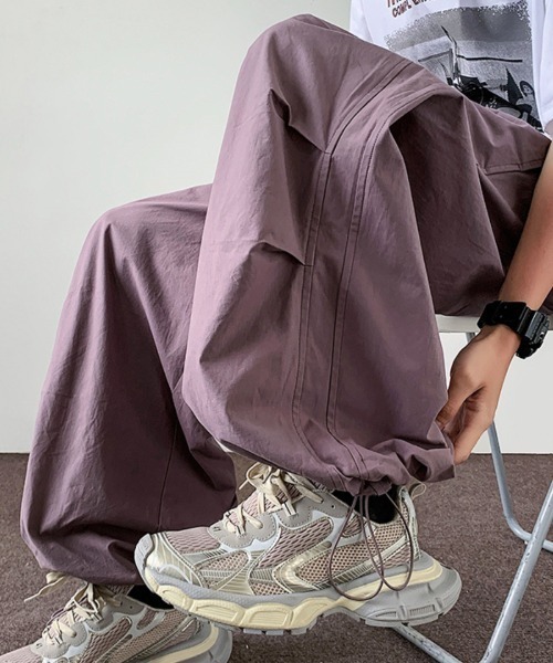 MGV(エムジーヴィー)の「パラシュートパンツ(その他パンツ・メンズ・グレー/ブラック/グリーン/パープル・MEDIUM/LARGE/X-LARGE)」の8枚目の写真