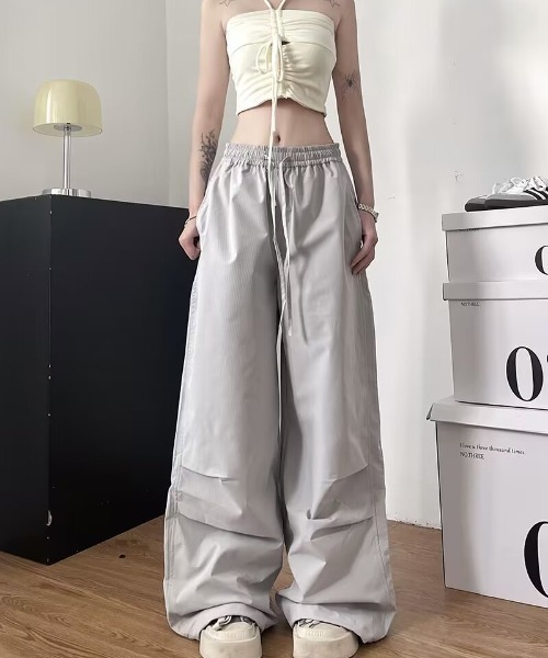 MGV(エムジーヴィー)の「パラシュートパンツ(その他パンツ・メンズ・グレー/ブラック/グリーン/パープル・MEDIUM/LARGE/X-LARGE)」の9枚目の写真