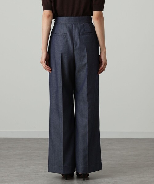 【セットアップ対応商品】ウールデニムライクマリンパンツ(デニムパンツ)|ANAYI(アナイ) 【セットアップ対応商品】ウールデニムライクマリンパンツ(デニムパンツ)|ANAYI(アナイ)