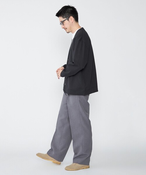 SHIPS(シップス)の「SHIPS: 鹿の子 ダブルフェイス Vネック カーディガン(カーディガン/ボレロ・メンズ・ベージュ/ネイビー/ブラック・SMALL/MEDIUM/LARGE/X-LARGE)」の7枚目の写真