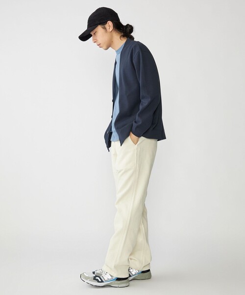 SHIPS(シップス)の「SHIPS: 鹿の子 ダブルフェイス Vネック カーディガン(カーディガン/ボレロ・メンズ・ベージュ/ネイビー/ブラック・SMALL/MEDIUM/LARGE/X-LARGE)」の15枚目の写真