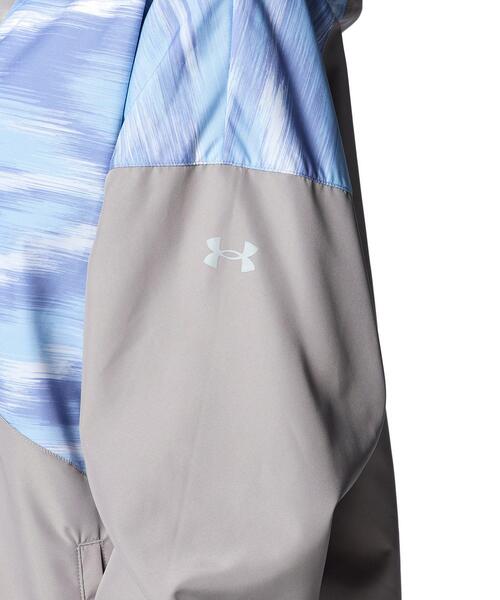 UNDER ARMOUR(アンダーアーマー)の「UAメッシュ ウーブン フルジップ フーディー(トレーニング/レディース)(その他アウター・レディース・グレー系その他・L/M/S/XL)」の5枚目の写真