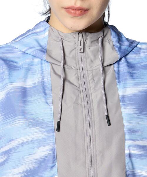 UNDER ARMOUR(アンダーアーマー)の「UAメッシュ ウーブン フルジップ フーディー(トレーニング/レディース)(その他アウター・レディース・グレー系その他・L/M/S/XL)」の6枚目の写真