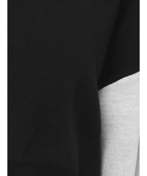 GYDA(ジェイダ)の「2wayスリーブラインVネックニットトップス(ニット/セーター・レディース・ボルドー/ブラック・FREE)」の13枚目の写真