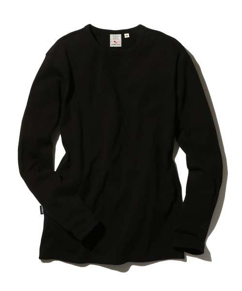 DAILY/デイリー》MINI WAFFLE CREW-NECK L/S T-SHIRT/ ミニ