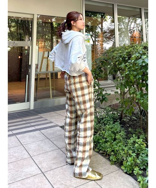 Ungrid（アングリッド）の「チェックラフパンツ（その他パンツ・レディース・ブルー/オレンジ・FREE）」の18枚目の写真