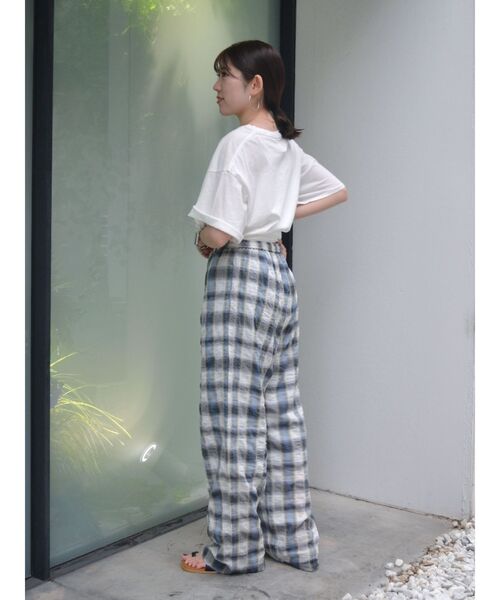 Ungrid（アングリッド）の「チェックラフパンツ（その他パンツ・レディース・ブルー/オレンジ・FREE）」の22枚目の写真