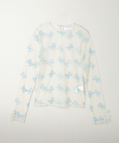 tシャツ 「PoI」tulle shell flw カットソー レディース PoI tシャツ 「PoI」tulle shell flw カットソー レディース