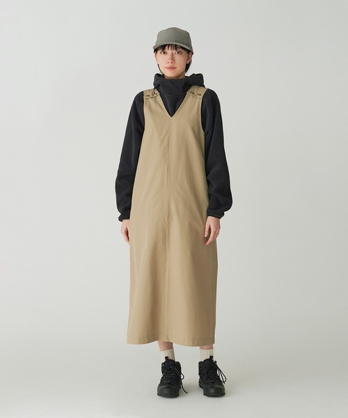 Snow Peak(スノーピーク)の「Snow Peak / Micro Fleece Half Zip Hoodie フリース フーディー(その他アウター・メンズ・カーキ/グレー/ブラック・S/M/L/XL/1)」の6枚目の写真