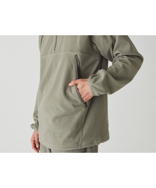 セール】Snow Peak / Micro Fleece Half Zip Hoodie フリース