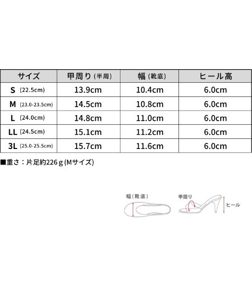 SESTO(セスト)の「ゴムストラップマシュマロフィット厚底メリージェーンスニーカー(スニーカー・レディース・ブラック/シルバー・S/M/L/LL/3L)」の7枚目の写真