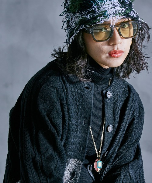 GEVS.(ジェイヴィス)の「ロングスリーブリブタートルニット <大きいサイズ有>GEVS.(ニット/セーター・レディース・オレンジ/ブルー/ブラック・LL/L/M/5L/4L/3L)」の18枚目の写真