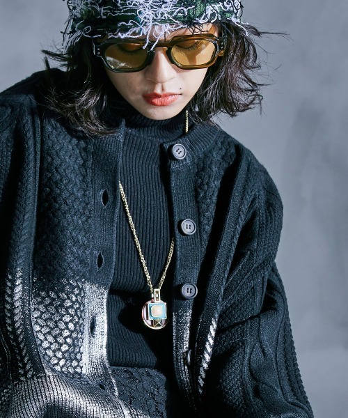 GEVS.(ジェイヴィス)の「ロングスリーブリブタートルニット <大きいサイズ有>GEVS.(ニット/セーター・レディース・オレンジ/ブルー/ブラック・LL/L/M/5L/4L/3L)」の19枚目の写真