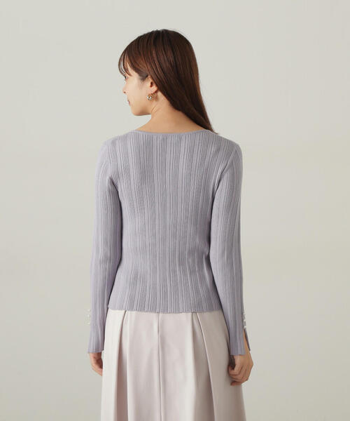 ニット セーター ハートカットアイレットリブニット / 1214270002 レディース PROPORTION BODY DRESSING（プロポーションボディドレッシング