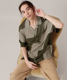 TASTE by Knit（テイストバイニット）の「【TASTE by Knit】Wave pattern knit shirt（ニット/セーター）」