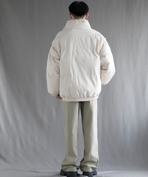 aimoha(アイモハ)の「【aimoha neo】2 Way Spectrum Windproof Puffer Jacket(ダウンジャケット/コート・メンズ・パープル/グリーン/ブラック/ライトベージュ・MEDIUM/LARGE/X-LARGE/XX-LARGE/XXX-LARGE)」の13枚目の写真