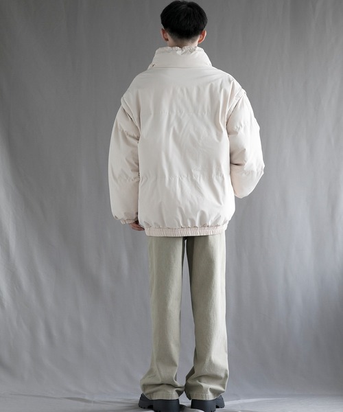 aimoha(アイモハ)の「【aimoha neo】2 Way Spectrum Windproof Puffer Jacket(ダウンジャケット/コート・メンズ・パープル/グリーン/ブラック/ライトベージュ・MEDIUM/LARGE/X-LARGE/XX-LARGE/XXX-LARGE)」の14枚目の写真