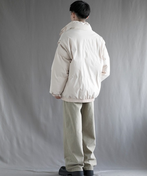 aimoha(アイモハ)の「【aimoha neo】2 Way Spectrum Windproof Puffer Jacket(ダウンジャケット/コート・メンズ・パープル/グリーン/ブラック/ライトベージュ・MEDIUM/LARGE/X-LARGE/XX-LARGE/XXX-LARGE)」の16枚目の写真