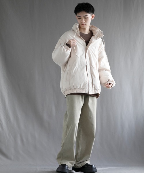 aimoha(アイモハ)の「【aimoha neo】2 Way Spectrum Windproof Puffer Jacket(ダウンジャケット/コート・メンズ・パープル/グリーン/ブラック/ライトベージュ・MEDIUM/LARGE/X-LARGE/XX-LARGE/XXX-LARGE)」の20枚目の写真
