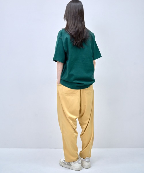 Nora Lily(ノラリリー)の「【Nora Lily】NL College Logo T-Shirt(UNISEX)(Tシャツ/カットソー・メンズ・ホワイト/ダークグリーン/ネイビー・LARGE)」の12枚目の写真